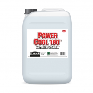 Безводная oхлаждающая жидкость для автоспорта "Evans Power Cool 180˚" предзначается для спортивной и другой техники работающей в экстремальных условиях, 25L