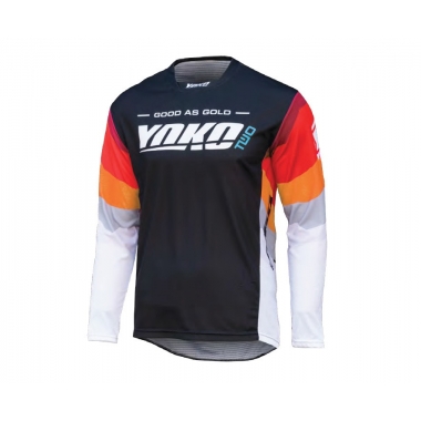 MX jersey YOKO TWO black/white/red , XL dydžio