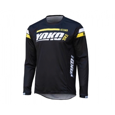 MX jersey YOKO TRE black/yellow , XXL dydžio