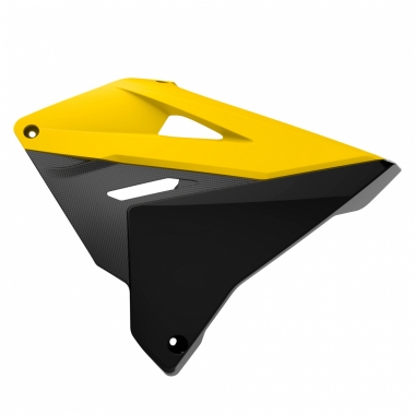 Radiatoriaus plastmasės POLISPORT restyling (pair) yellow/black