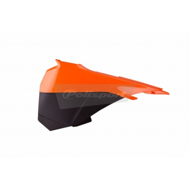 Airbox covers POLISPORT orange KTM/black