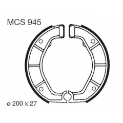 Būgninių stabdžių trinkelės LUCAS MCS 945