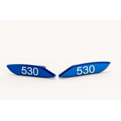 Dangteliai originalių galinių veidrodžių PUIG 7511A, mėlynos spalvos pora
