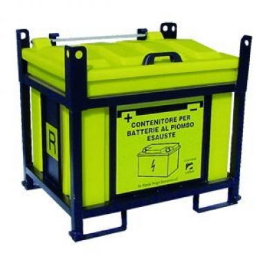 Battery container to stock empty battery LV8 250l