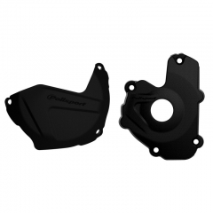 Clutch and ignition cover protector kit POLISPORT , mėlynos spalvos