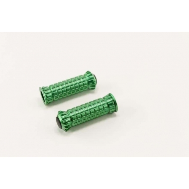 Footpegs without adapters PUIG R-FIGHTER green