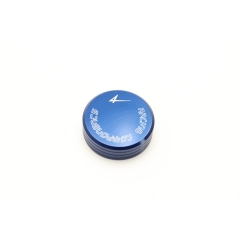 Galinių stabdžių ar sankabos pagrindinio cilindro dangtelis 4RACING CPFP01, mėlynos spalvos