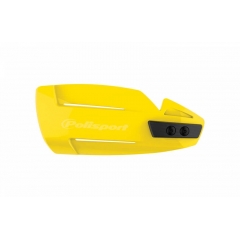 Rankų apsaugos POLISPORT HAMMER su universaliu plastikiniu tvirtinimu, geltonos spalvos