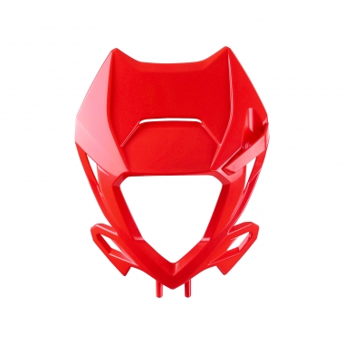 Headlight mask POLISPORT Beta red
