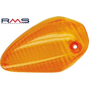 Indicator lens - left front RMS, oranžinės spalvos E-mark