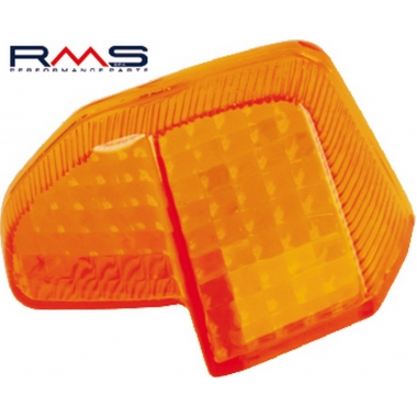Indicator lens - left rear RMS, oranžinės spalvos E-mark
