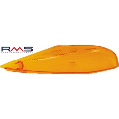 Posūkio žibinto stikliukas - dešinės priekio RMS 246470220, oranžinės spalvos E-mark