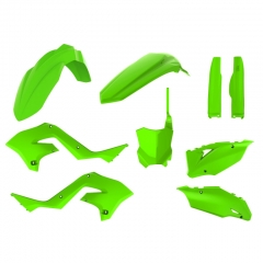 Išorinių plastmasinių detalių rinkinys POLISPORT restyling lime green