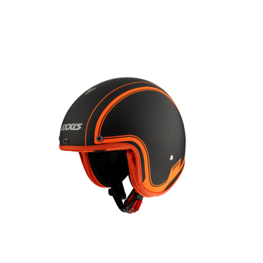 JET helmet AXXIS HORNET SV ABS royal a4 orange matt, L dydžio