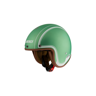 JET helmet AXXIS HORNET SV ABS royal a6 matt green, S dydžio