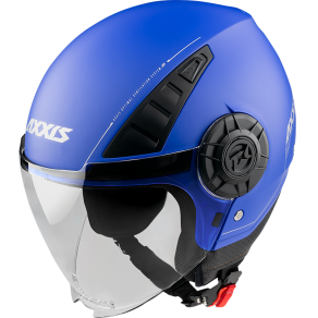JET helmet AXXIS METRO ABS solid blue matt, L dydžio