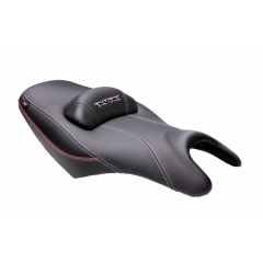Komfortiška sėdynė SHAD SHY0T5329 black/red, grey seams
