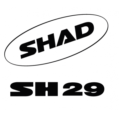 Lipdukai SHAD, baltos spalvos for SH29