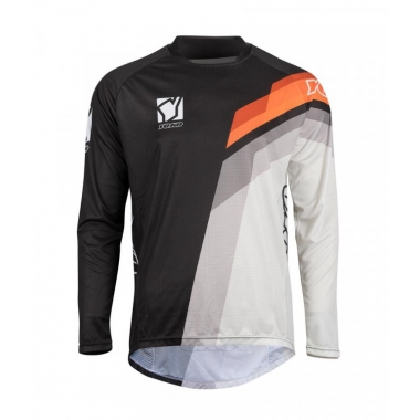 MX jersey YOKO VIILEE black / white / orange, L dydžio