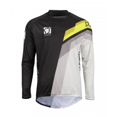 MX jersey YOKO VIILEE black / white / yellow, XL dydžio