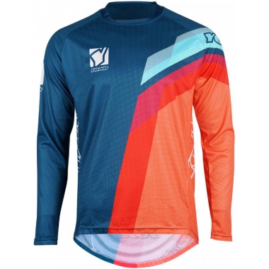 MX jersey YOKO VIILEE blue/ orange / blue, L dydžio