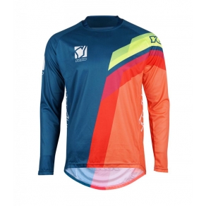 MX jersey YOKO VIILEE blue/ orange / yellow , M dydžio