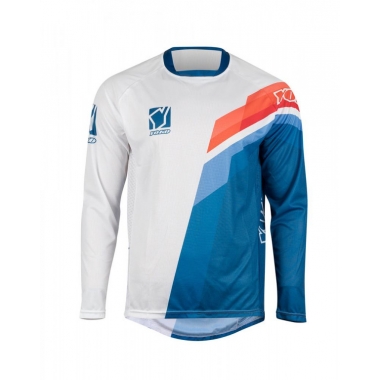 MX jersey YOKO VIILEE white / blue / fire, XXL dydžio