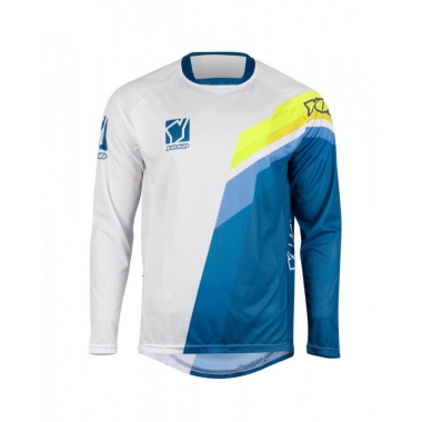 MX jersey YOKO VIILEE white / blue / yellow, S dydžio