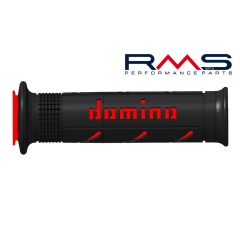 Rankenos DOMINO XM2 MAXISCOOTER 184160410, juodai raudonos spalvos DOMINO