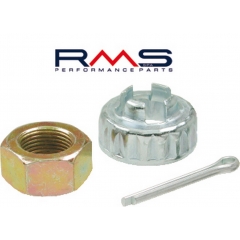 Rear wheel shaft nut cap kit RMS 121850340 (1 piece)