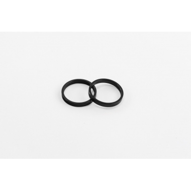 Spare rings PUIG SHORT WITH RING, juodos spalvos