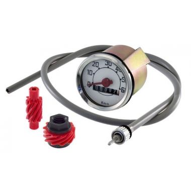 Speedometer complete RMS round type up to 60 km/h