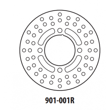 Stabdžių diskas GOLDFREN galinis 190,7 mm