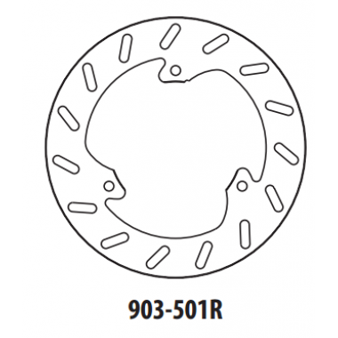Stabdžių diskas GOLDFREN galinis 230 mm
