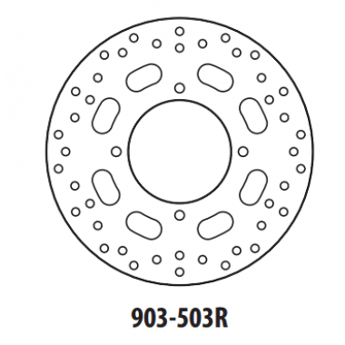 Stabdžių diskas GOLDFREN galinis 240 mm