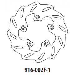 Stabdžių diskas GOLDFREN 916-002F-1 priekinių 173,5 mm