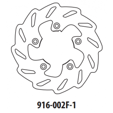 Stabdžių diskas GOLDFREN priekinių 173,5 mm