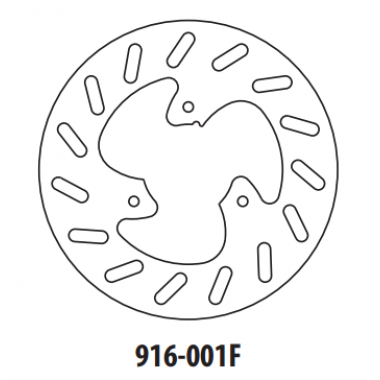 Stabdžių diskas GOLDFREN priekinių 190 mm