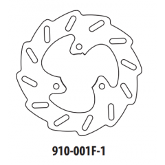 Stabdžių diskas GOLDFREN 910-001F-1 priekinių 190 mm