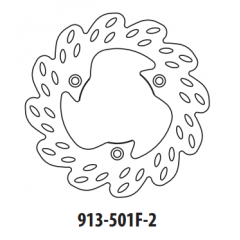 Stabdžių diskas GOLDFREN 913-501F-2 priekinių 218 mm