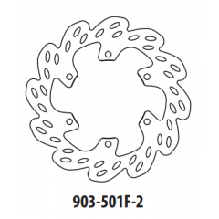 Stabdžių diskas GOLDFREN 903-501F-2 priekinių 245 mm