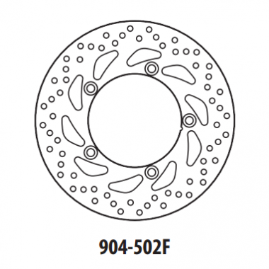 Stabdžių diskas GOLDFREN priekinių 260 mm