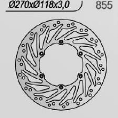 Stabdžių diskas NG 855