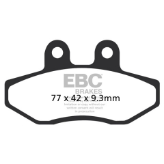 Stabdžių trinkelės EBC SFAC393