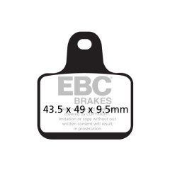 Stabdžių trinkelės EBC FA435/4HH