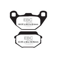 Stabdžių trinkelės EBC FA305R