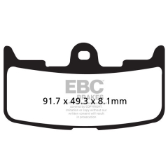 Stabdžių trinkelės EBC EPFA345HH