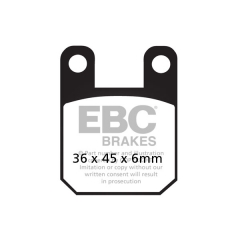 Stabdžių trinkelės EBC SFAC115