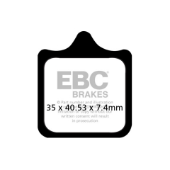Stabdžių trinkelės EBC EPFA322/4HH