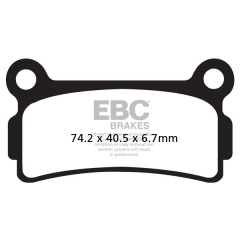 Stabdžių trinkelės EBC FA164R